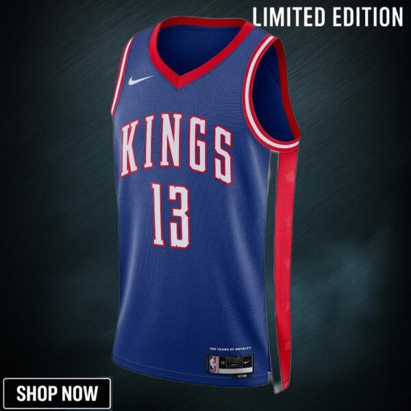 Sacramento Kings Nike City Edition Swingman Jersey - Blue Keegan Murray Unisex