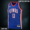 Sacramento Kings Nike City Edition Swingman Jersey - Blue Keegan Murray Youth