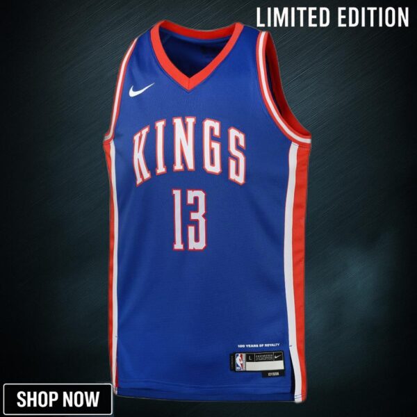Sacramento Kings Nike City Edition Swingman Jersey - Blue Keegan Murray Youth