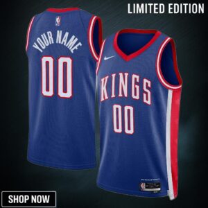 Sacramento Kings Nike City Edition Swingman Jersey - Custom Unisex