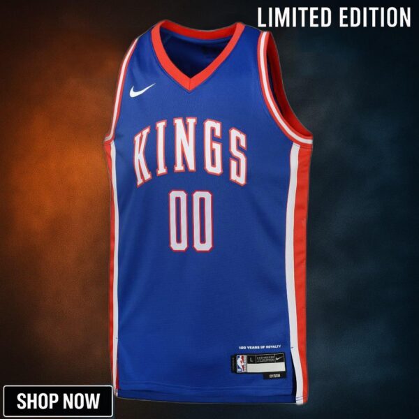 Sacramento Kings Nike City Edition Swingman Jersey - Custom Youth