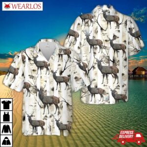 Sambar Deer Hawaiian Shirt