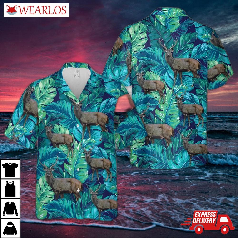 Sambar Deer Hawaiian Shirt