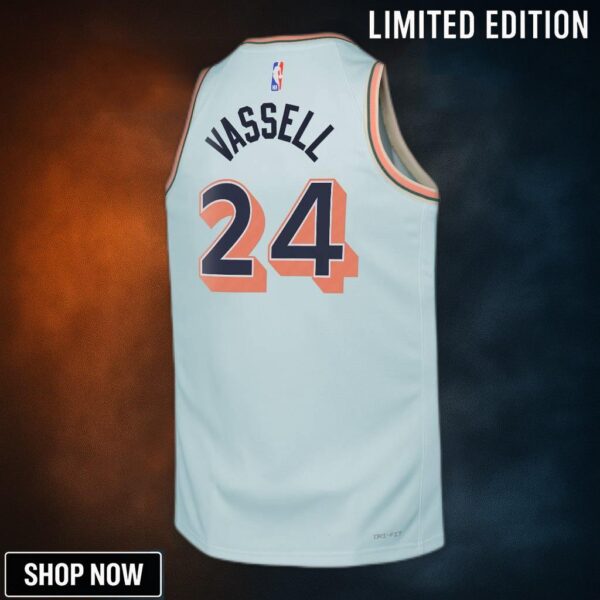 San Antonio Spurs Nike City Edition Swingman Jersey - Blue Devin Vassell Youth