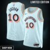 San Antonio Spurs Nike City Edition Swingman Jersey - Blue Jeremy Sochan Unisex