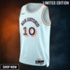 San Antonio Spurs Nike City Edition Swingman Jersey - Blue Jeremy Sochan Unisex