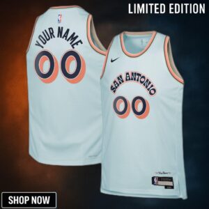 San Antonio Spurs Nike City Edition Swingman Jersey - Custom Youth