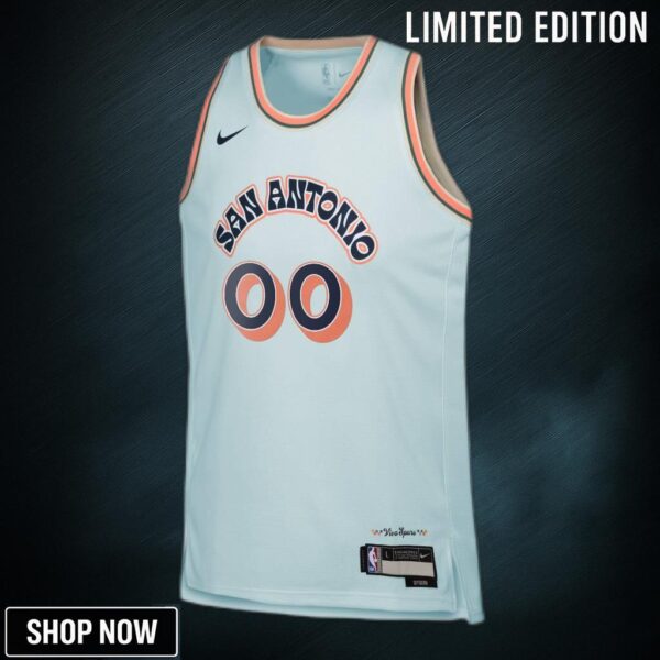 San Antonio Spurs Nike City Edition Swingman Jersey - Custom Youth