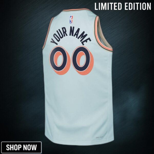 San Antonio Spurs Nike City Edition Swingman Jersey - Custom Youth