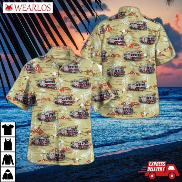 San Antonio, Texas, Antonio Fire Department Spare Truck Hawaiian Shirt