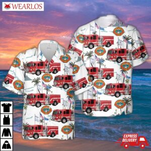San Diego Fire Department Hawaiian Shirt
