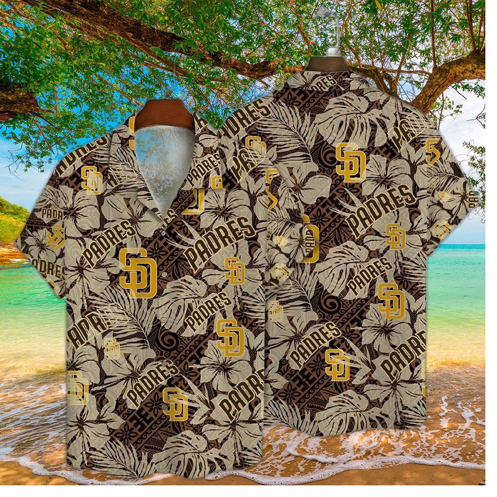 San Diego Padres Island Heritage Hawaiian Shirt