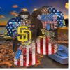 San Diego Padres Red, White & Wild Hawaiian Shirt