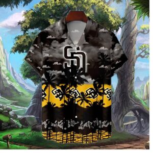 San Diego Padres Stormy Sunset Hawaiian Shirt
