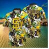 San Diego Padres Tropical Spirit Hawaiian Shirt