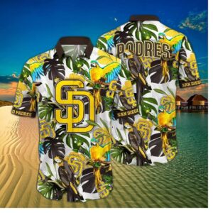 San Diego Padres Tropical Spirit Hawaiian Shirt