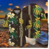 San Diego Padres Tropical Stripe Hawaiian Shirt