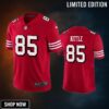 San Francisco 49ers George Kittle Red Vapor Limited Jersey
