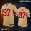 San Francisco 49ers Nick Bosa Gold Inverted Legend Jersey