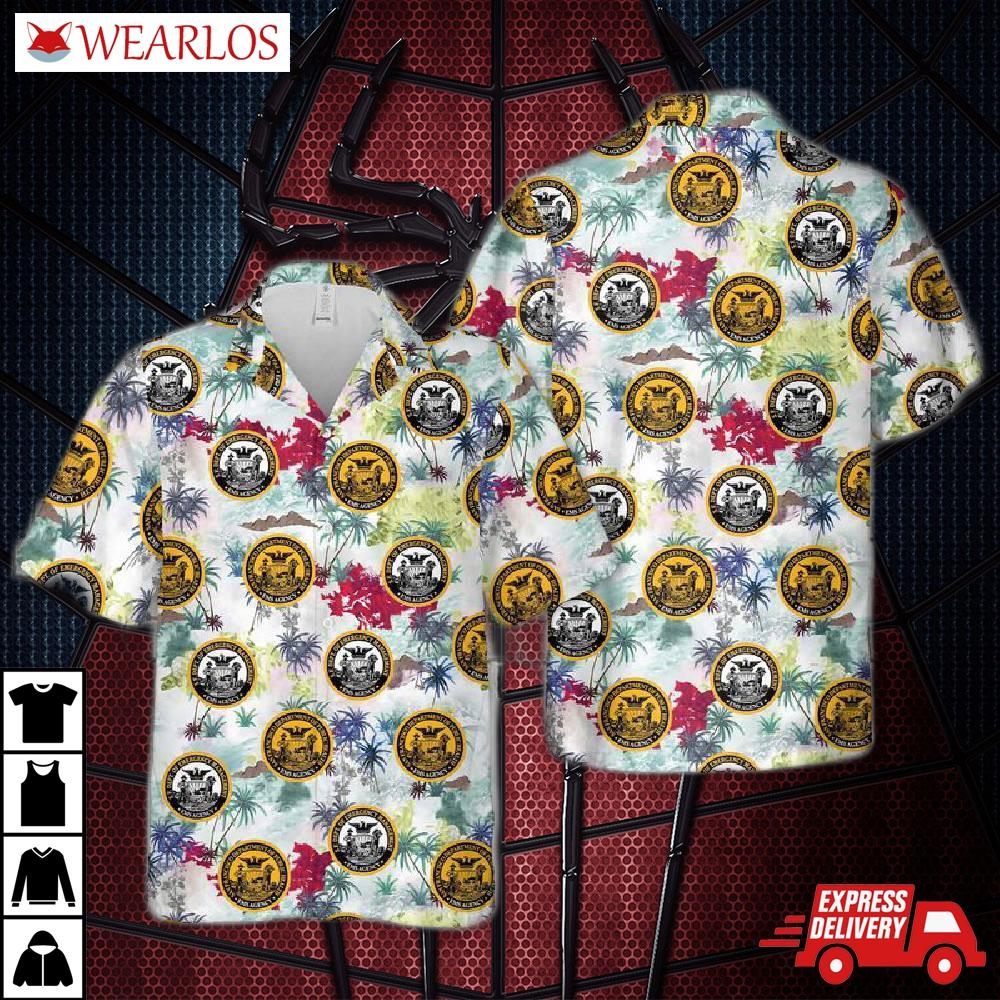 San Francisco County Ems Hawaiian Shirt