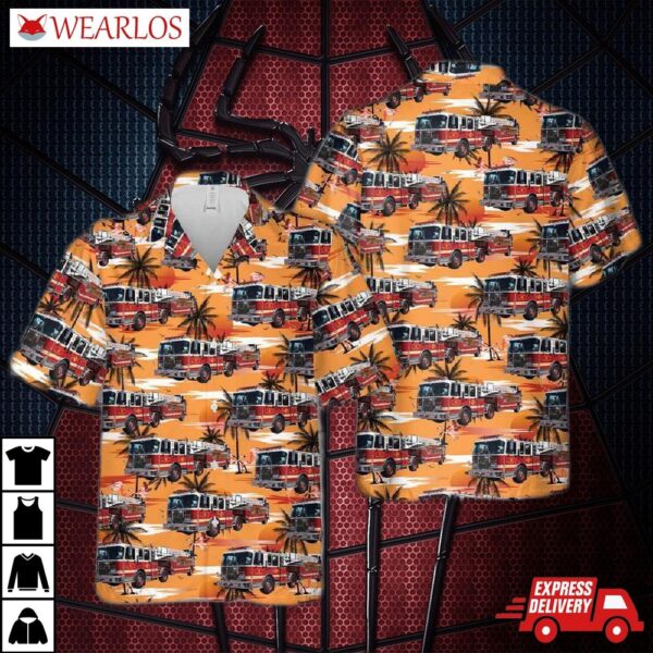 San Francisco Fire Department Hawaiian Shirt