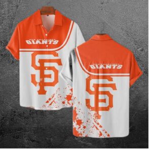 San Francisco Giants Classic Bold Logo Hawaiian Shirt