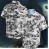 San Francisco Giants Monochrome Palm Hawaiian Shirt