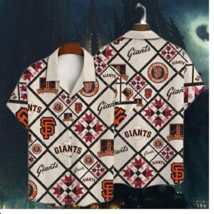 San Francisco Giants Patchwork Pride Hawaiian Shirt