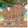 San Francisco Giants Retro Tribal Hawaiian Shirt
