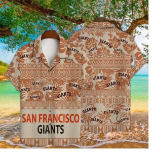 San Francisco Giants Retro Tribal Hawaiian Shirt