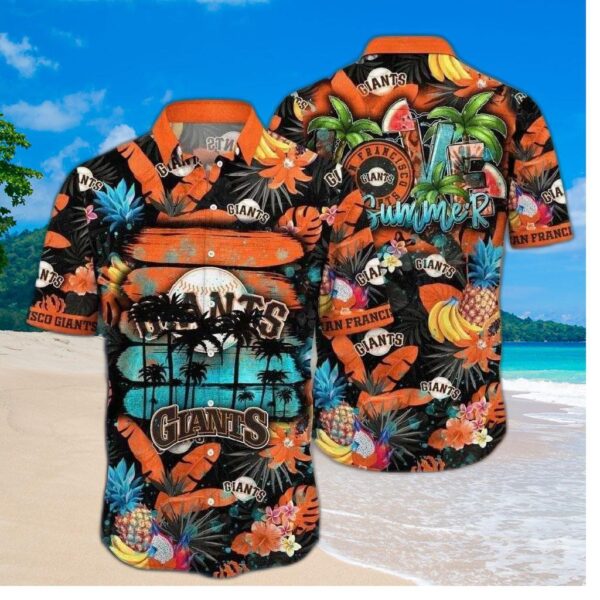 San Francisco Giants Summer Paradise Hawaiian Shirt