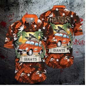 San Francisco Giants Surf Beetle Hawaiian Shirt