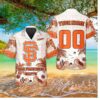 San Francisco Giants Tropical Palm Wave Hawaiian Shirt