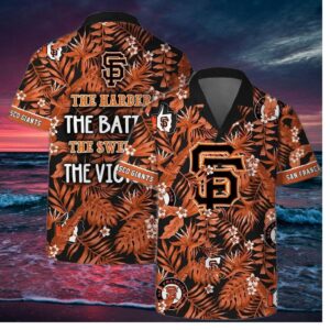 San Francisco Giants Victory Slogan Hawaiian Shirt