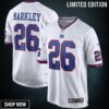 Saquon Barkley 26 New York Giants Alternate Game Jersey - White