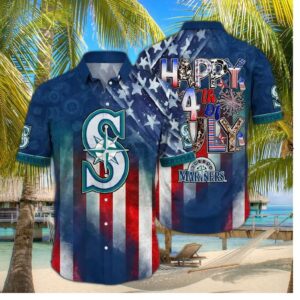 Seattle Mariners 4th Of July Hawaiian Shirt