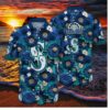 Seattle Mariners Palm Wave Hawaiian Shirt