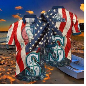 Seattle Mariners Tropical Breeze Hawaiian Shirt