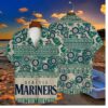 Seattle Mariners Tropical Palms Hawaiian Shirt