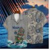 Seattle Mariners Wave Crest Hawaiian Shirt