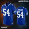 Seattle Seahawks #54 Bobby Wagner Royal 2023 Fuse Vapor Limited Jersey