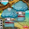 Seismic Vessels Ramform Atlas Ship Hawaiian Shirt