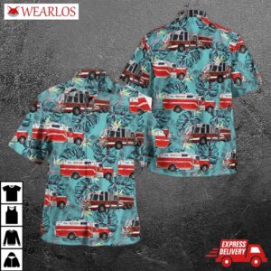 Seventh District Volunteer Fire Department Bushwood, Maryland Hawaiian Shirt