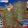 Sikorsky Uh-60 Black Hawk Silhouette Hawaiian Shirt