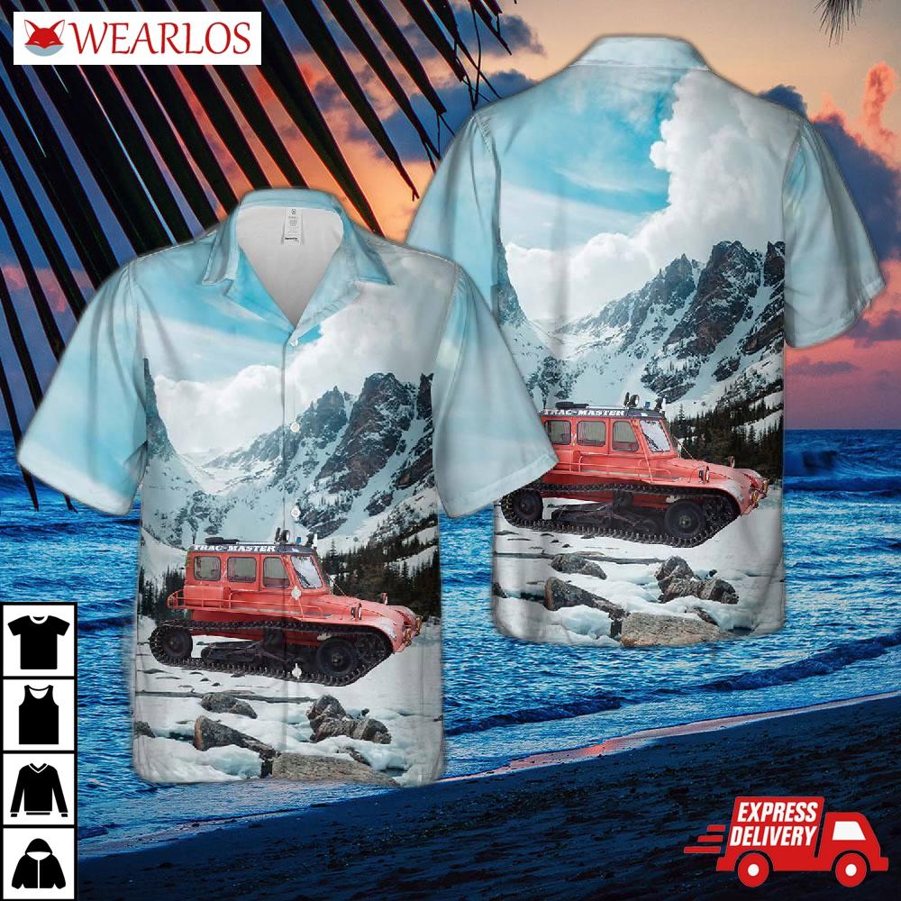 Snowcat Trac/snow Master Hawaiian Shirt