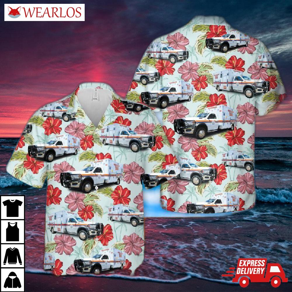 South Carolina Orangeburg County Ems Hawaiian Shirt