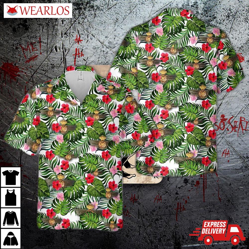 Spanish Air Force Wings Radio Operator Hawaiian Shirt