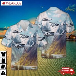 Spanish Navy Armada Espanola Sikorsky Sh-60f Ocean Hawk (s-70b-4) Hawaiian Shirt