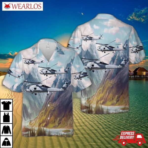 Spanish Navy Armada Espanola Sikorsky Sh-60f Ocean Hawk (s-70b-4) Hawaiian Shirt