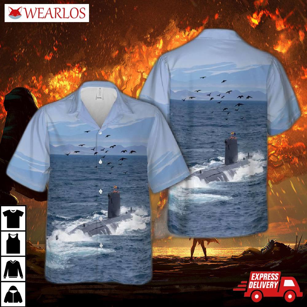 Spanish Navy Armada Submarine Galerna (s71) Hawaiian Shirt